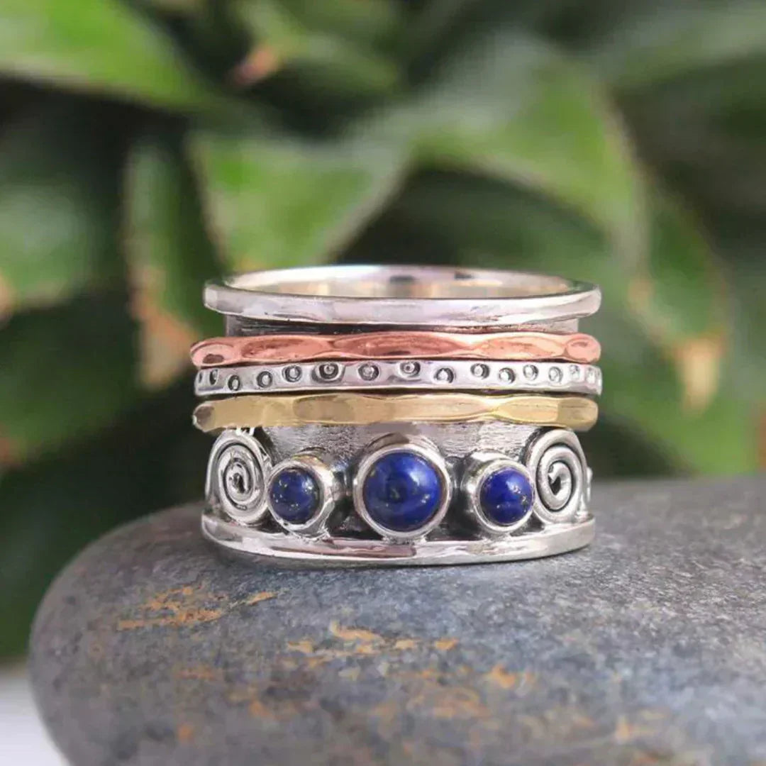 Blue Crystal Healing Bead Bracelet - Nocini