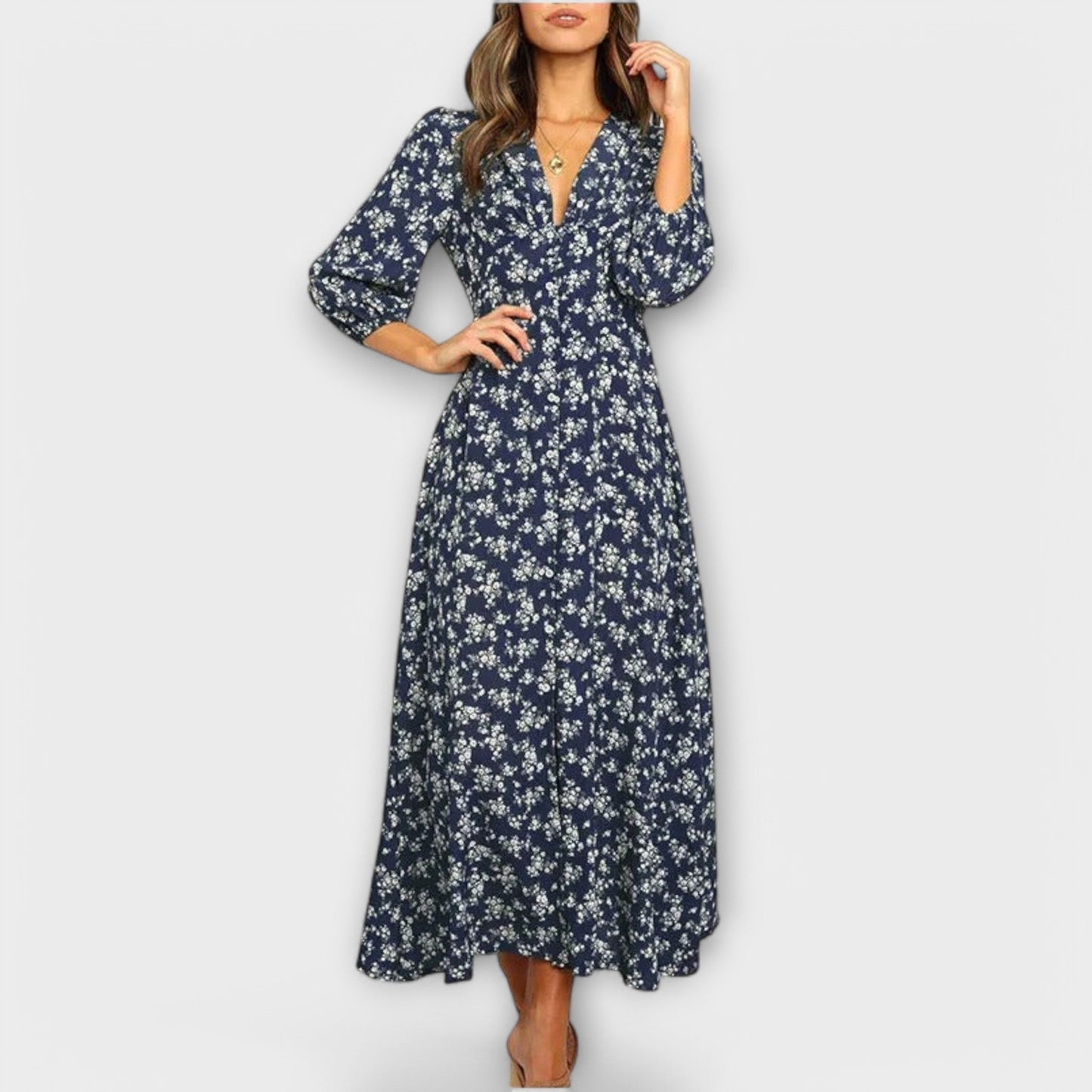 Beautiful Long Evening Dress for Women - Nocini