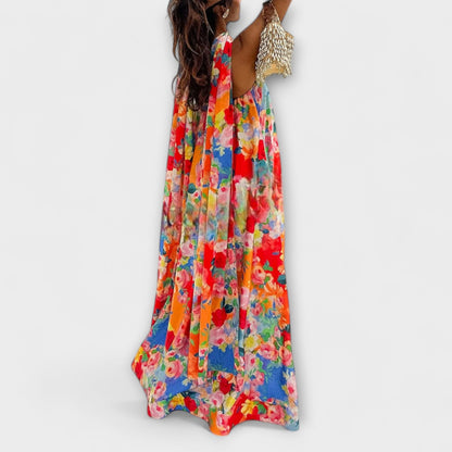 Beautiful Strapless Evening Maxi Dress for Women
