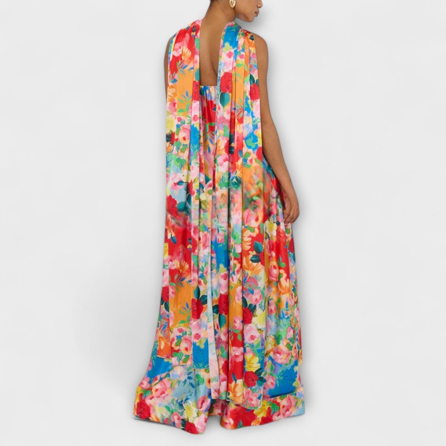 Beautiful Strapless Evening Maxi Dress for Women