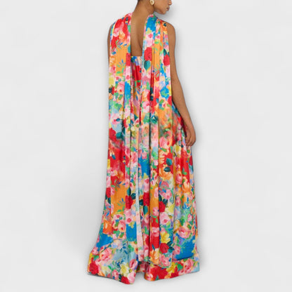 Beautiful Strapless Evening Maxi Dress for Women
