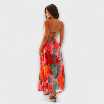 Beautiful Flower Party Dress for Ladies