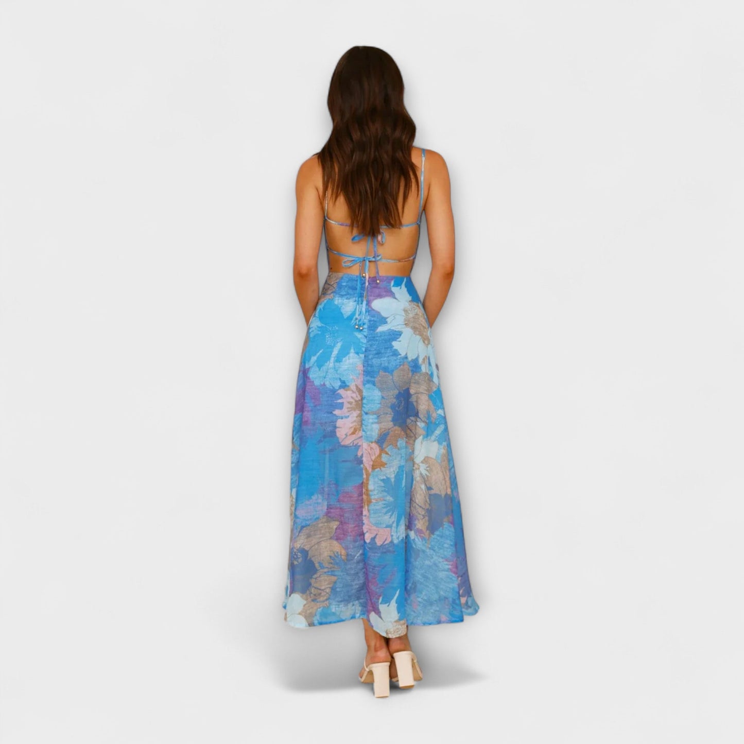 Beautiful Flower Party Dress for Ladies