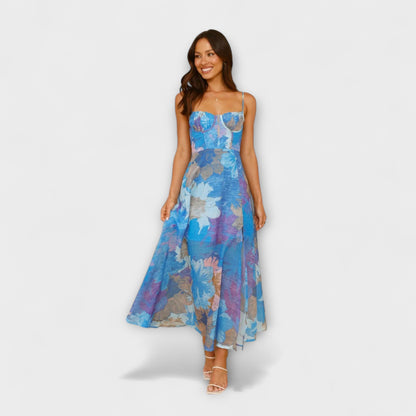 Beautiful Flower Party Dress for Ladies