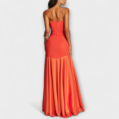 Boho Chic Long Sleeve Maxi Dress in Soft Fabric