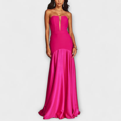 Boho Chic Long Sleeve Maxi Dress in Soft Fabric