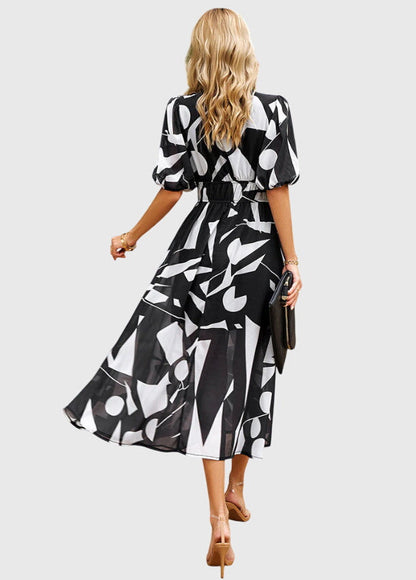 Beautiful Flower Knee Length Party Dress