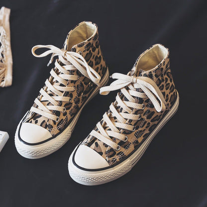 Bold Animal Pattern High Top Shoes for Men Women - Nocini