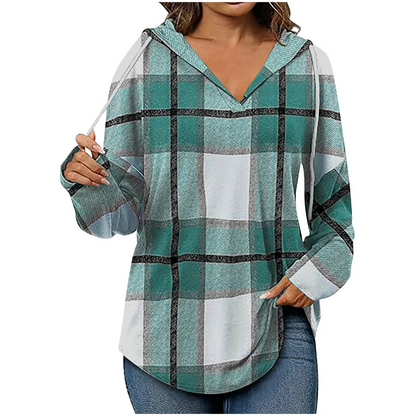 Big Red Relaxed Fit Hooded Sweatshirt
