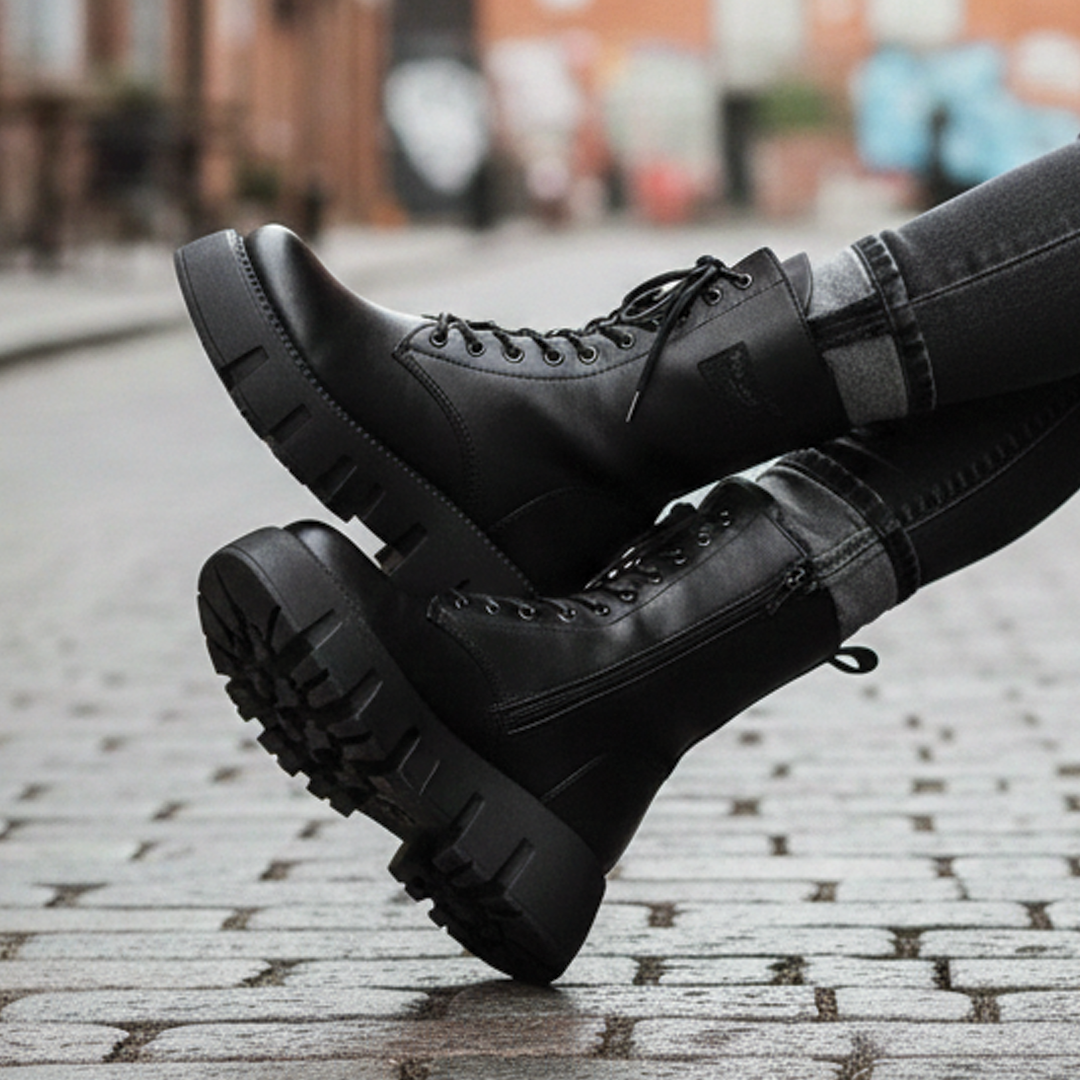 Block Heel Ankle Boots