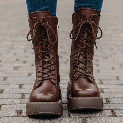 Block Heel Ankle Boots