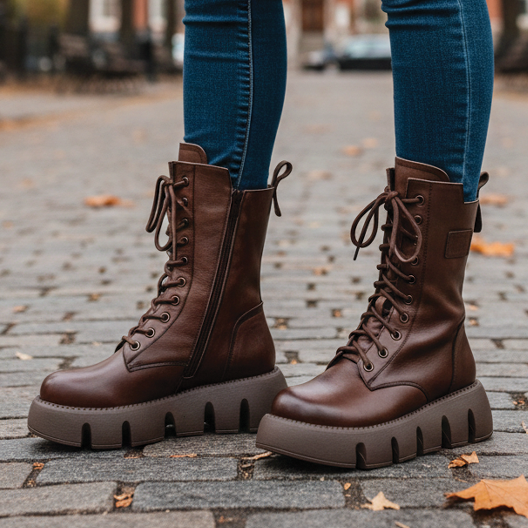 Block Heel Ankle Boots
