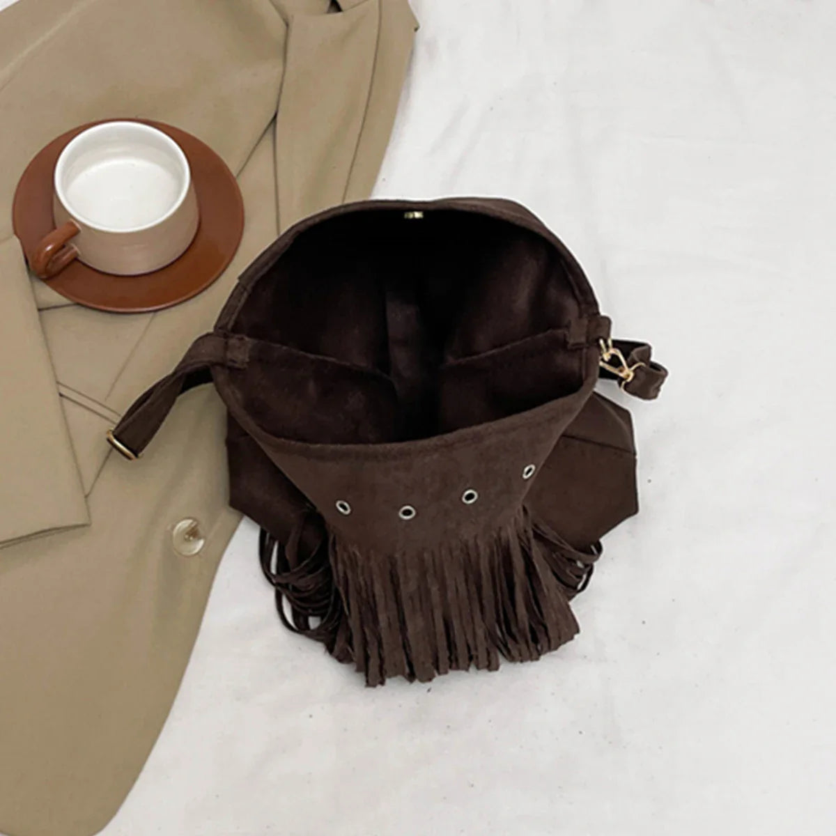 Bohemian Tassel Crossbody Bag