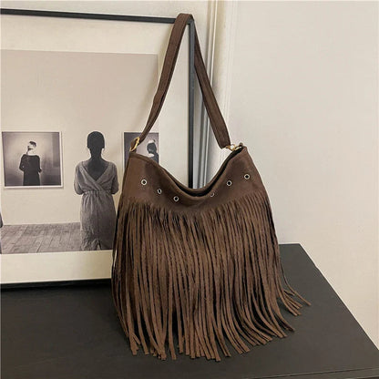 Bohemian Tassel Crossbody Bag