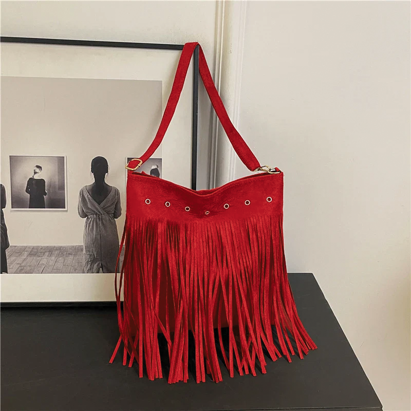 Bohemian Tassel Crossbody Bag