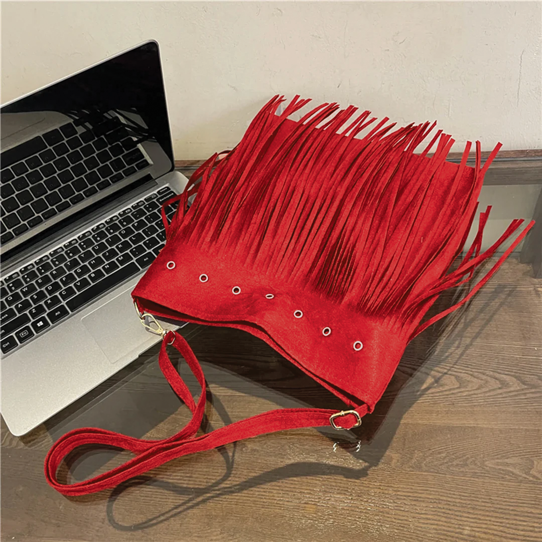 Bohemian Tassel Crossbody Bag