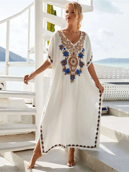 Bohemian Beach Maxi Dress