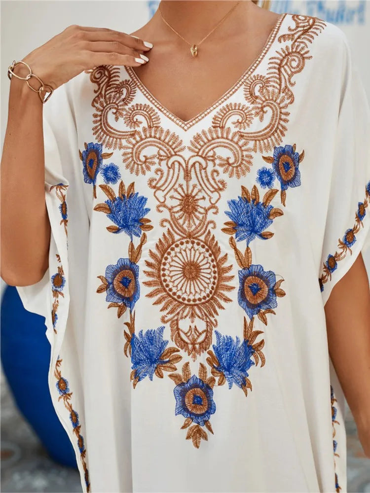 Bohemian Beach Maxi Dress