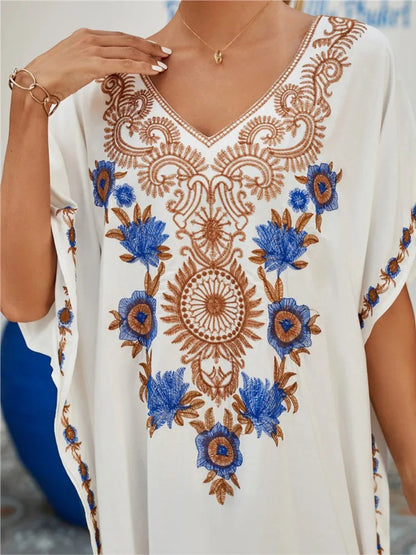 Bohemian Beach Maxi Dress