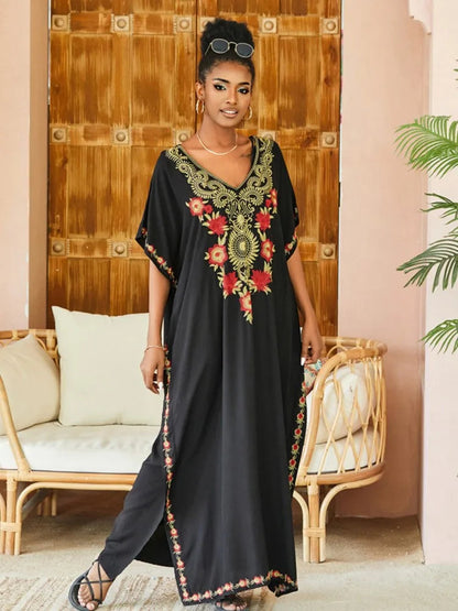 Bohemian Beach Maxi Dress