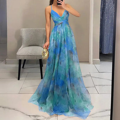 Beautiful Floral Long Summer Dress