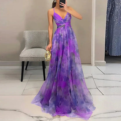 Beautiful Floral Long Summer Dress