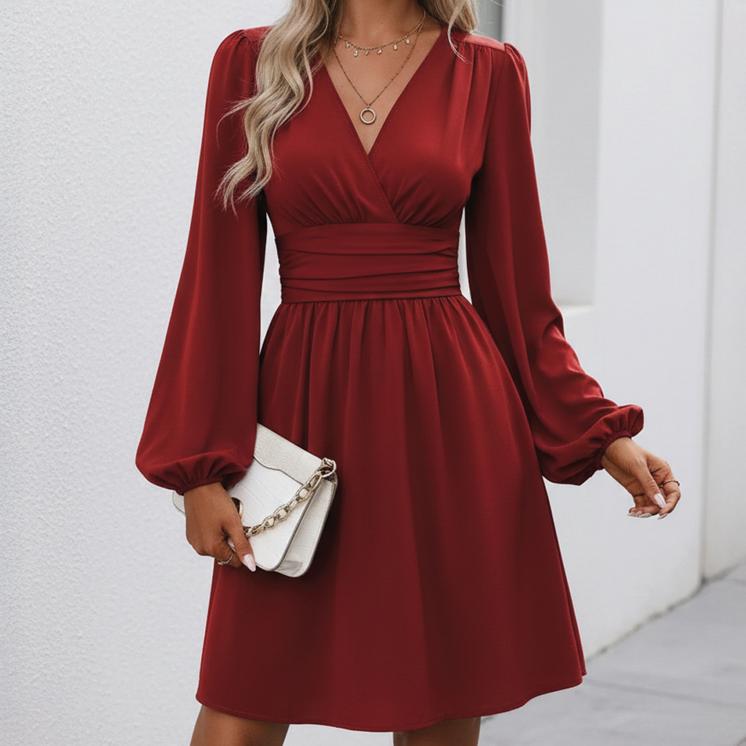 Beautiful Flowy A-Line Midi Dress