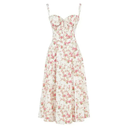 Beautiful Lace Up Waist Dress