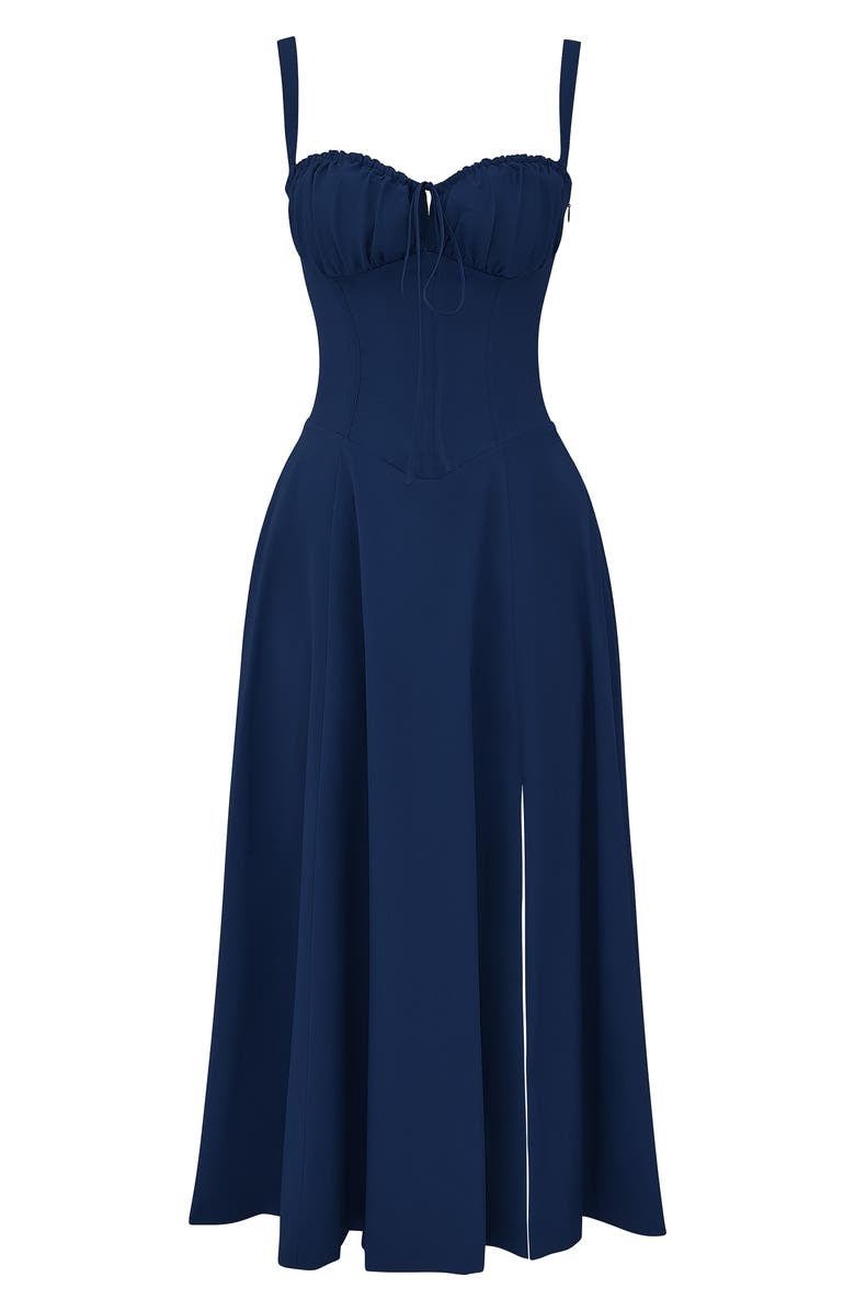 Beautiful Lace Up Waist Dress