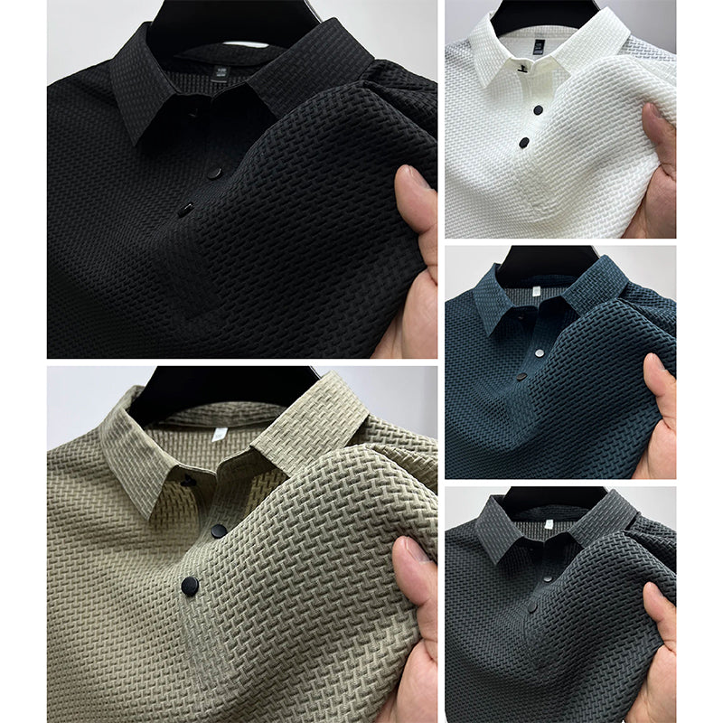 Alfie | Men's Classic Patterned Polo Shirt