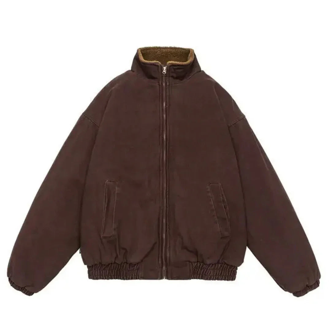 Big Mens Padded Bomber Jacket - Nocini