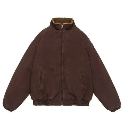 Big Mens Padded Bomber Jacket - Nocini