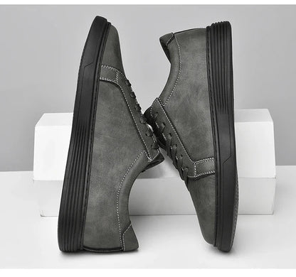Authentic Real Leather Low Top Sneaker