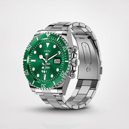 Stylish and Advanced Smartwatch - PowerFit-Green-Nora Luxe