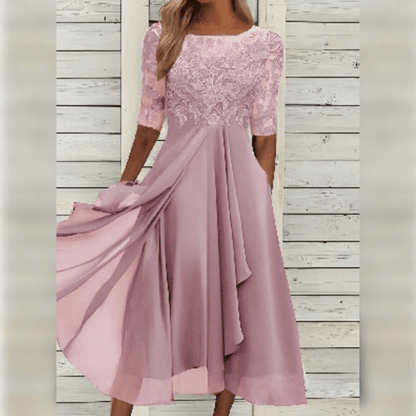 Stylish and Comfortable Dress - Lilac-Pink-XS-Nora Luxe