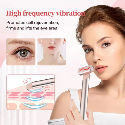 EMS Microcurrent Face Lifting Device - GlowMagic-Silver-Nora Luxe