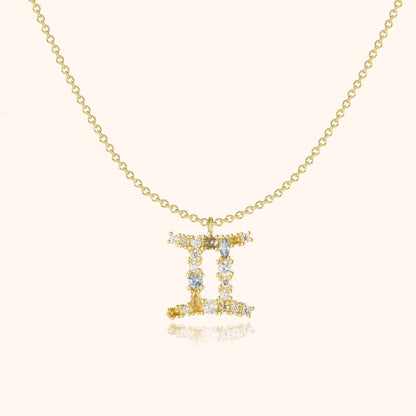 Beautiful Astrology Pendant Necklace - Pexav