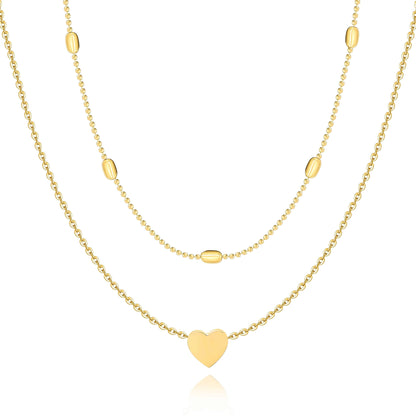 Stylish Love Necklace - Julia-Gold-Nora Luxe