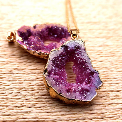 Authentic Crystal Gemstone Necklace - Pexav