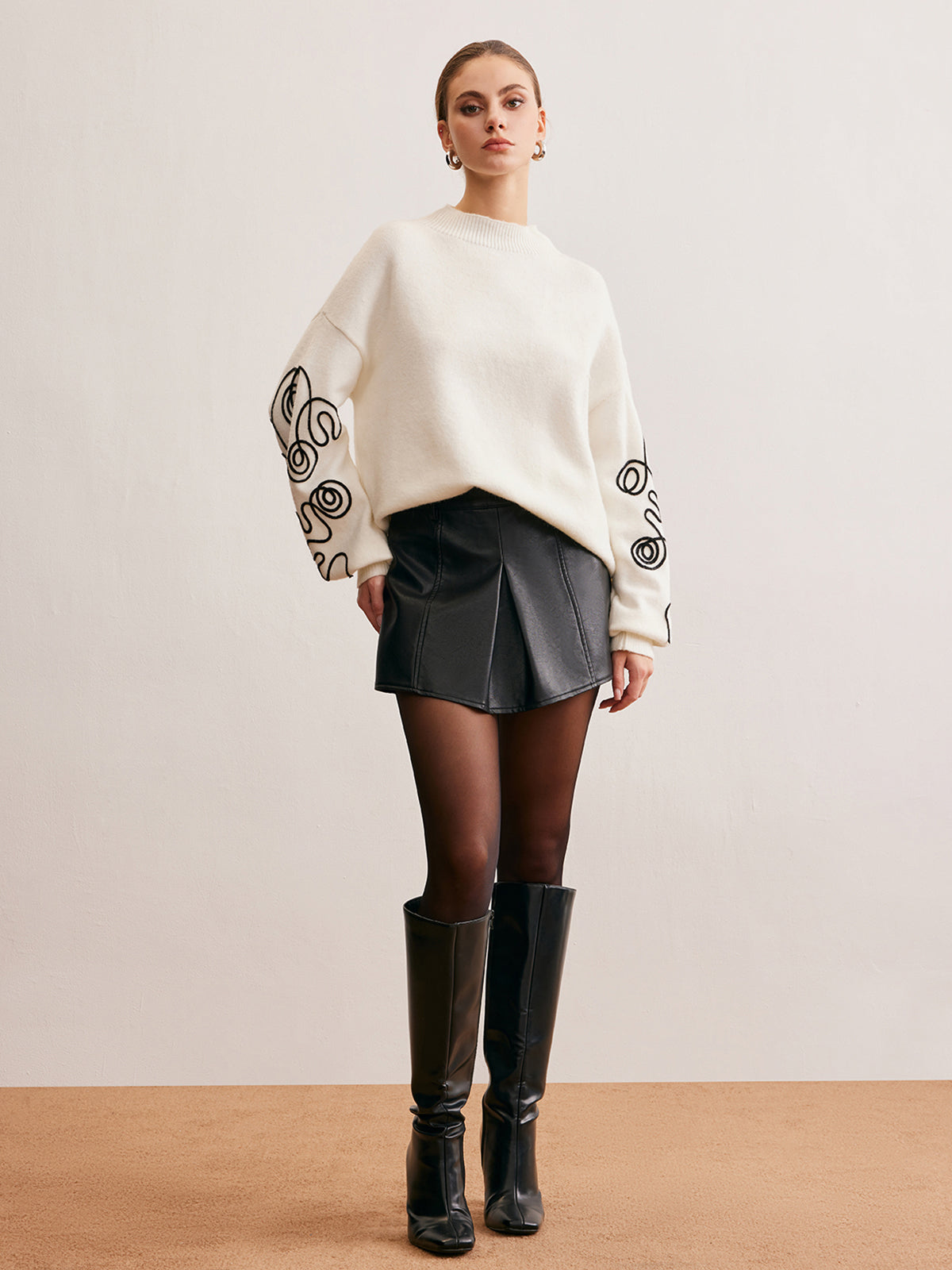 Bold Color Block Sweatshirt