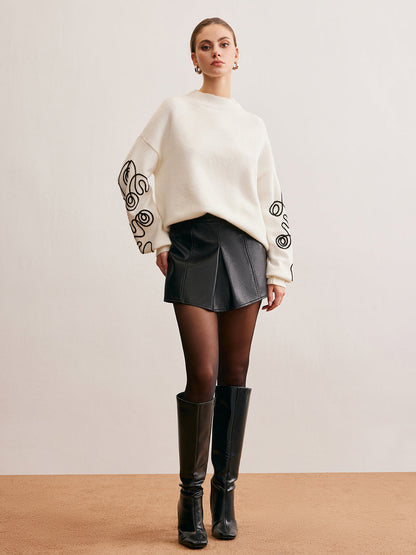 Bold Color Block Sweatshirt