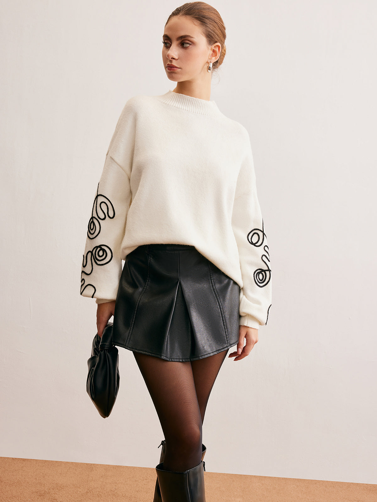Bold Color Block Sweatshirt