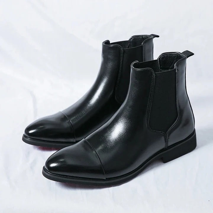 Ankle Leather Fashion Boots