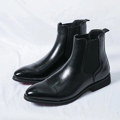 Ankle Leather Fashion Boots