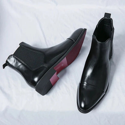 Ankle Leather Fashion Boots