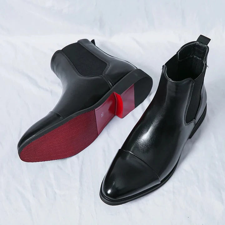 Ankle Leather Fashion Boots