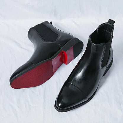 Ankle Leather Fashion Boots