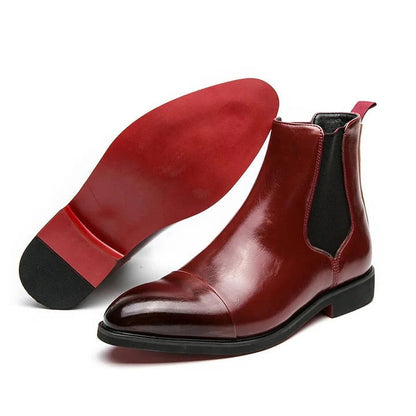 Ankle Leather Fashion Boots