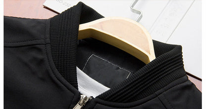 Men's Zip Up Flight Jacket