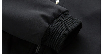 Men's Zip Up Flight Jacket